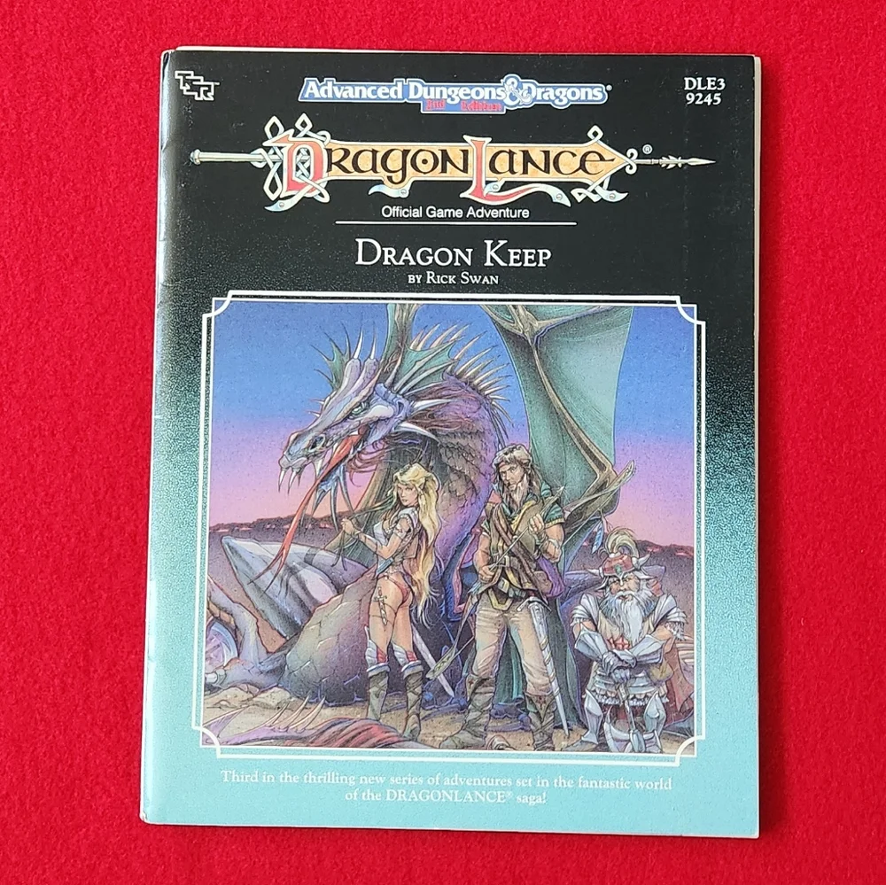 Dragonlance Advanced Dungeons & Dragons Module Adventure Set 1989 - Picture 6 of 14